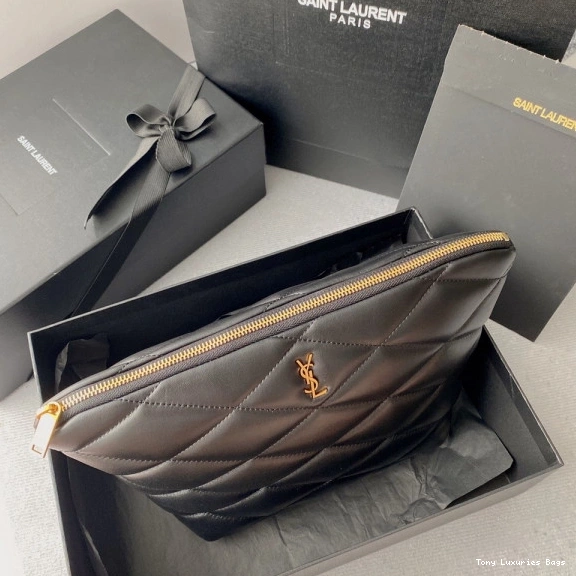 Tony Luxuries YSL SADE QUILTED IN LAMBSKIN POUCH 0819